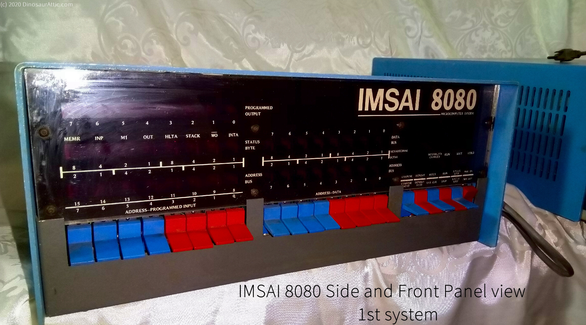 <b>IMSAI 8080 Side and Front Panel view 1st system</b>